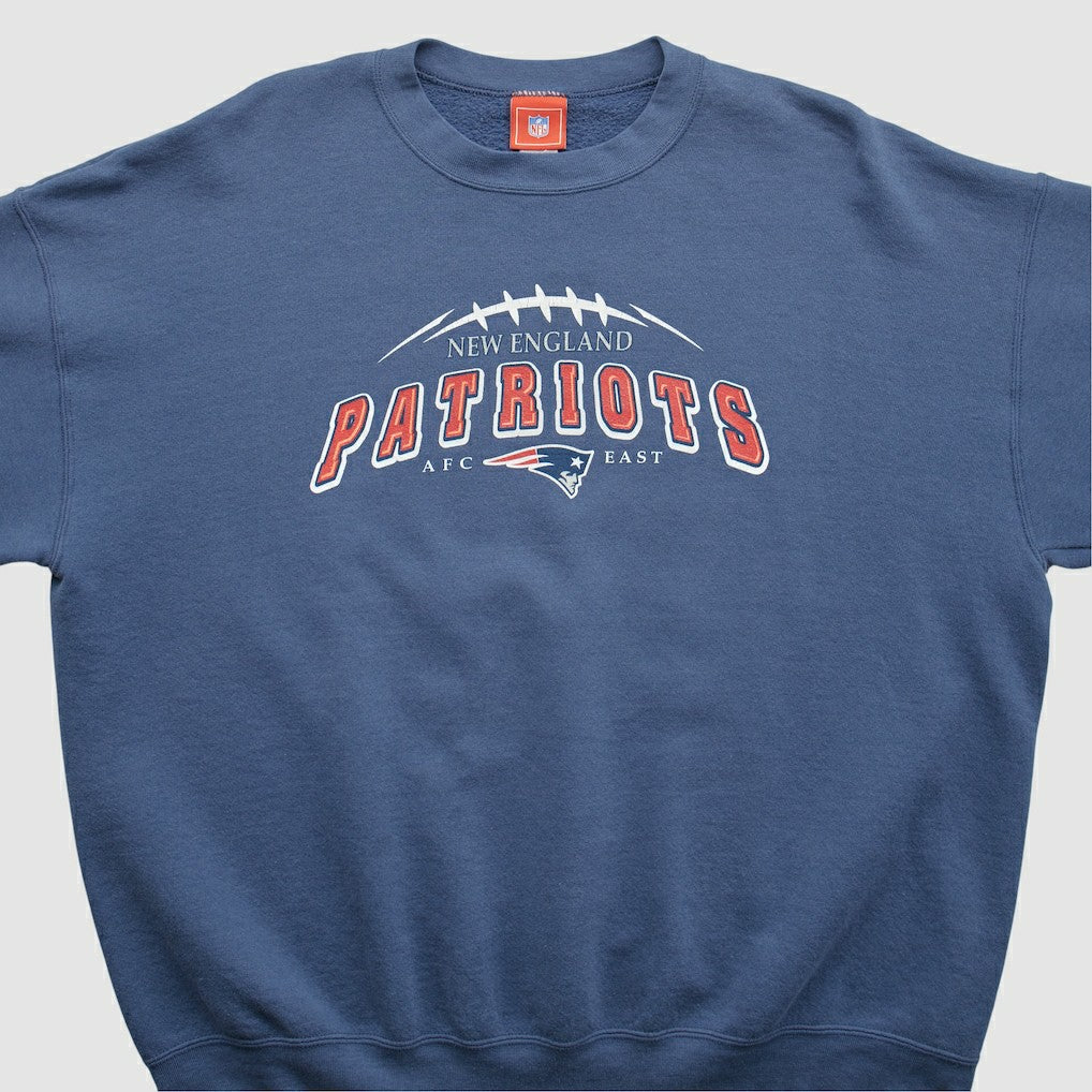 New England Patriots NFL 2000s Pullover Sweatshirt - Navy Pullover