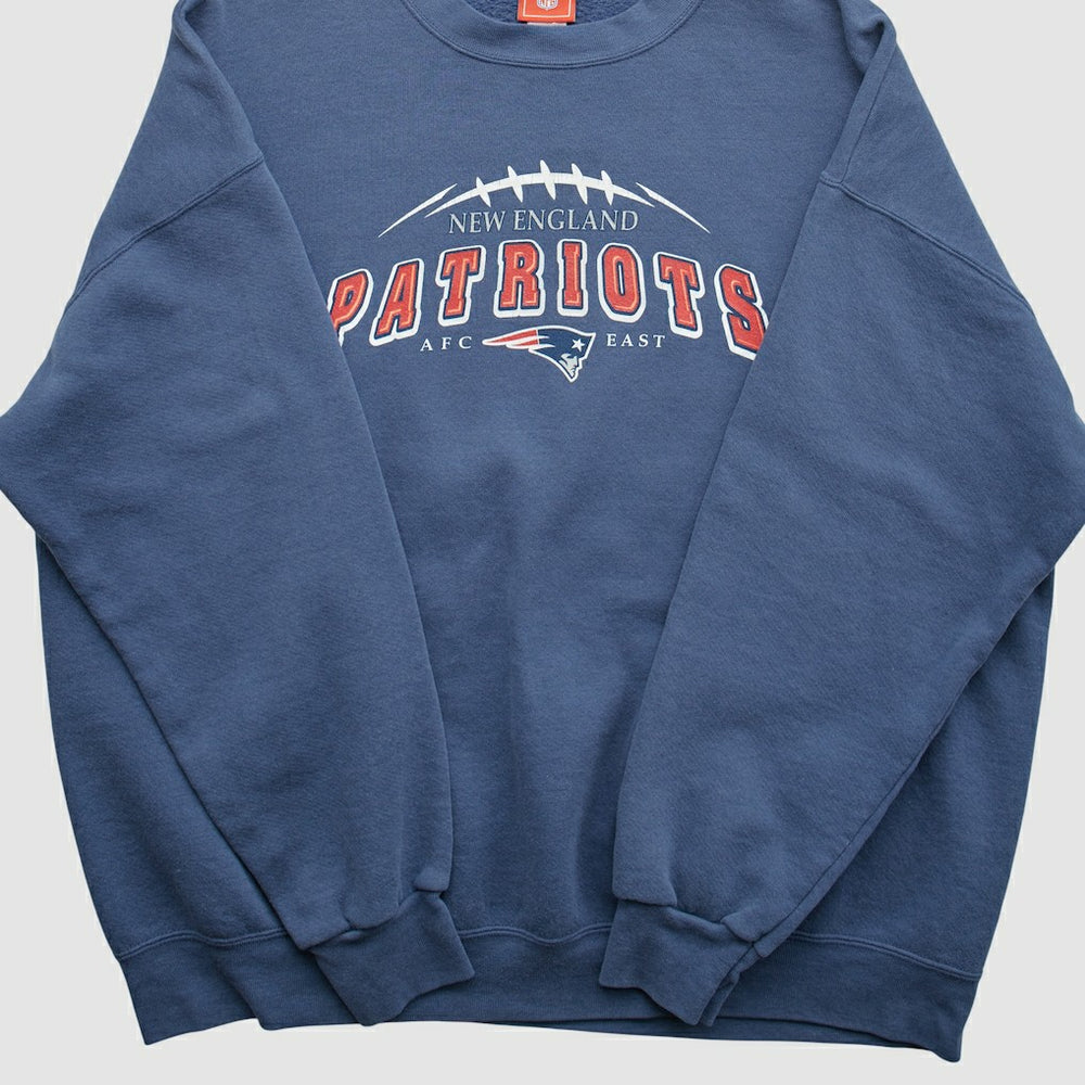 New England Patriots NFL 2000s Pullover Sweatshirt - Navy Pullover