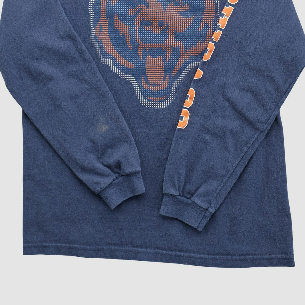 Chicago Bears NFL 2000s Long Sleeve T-shirt - Navy T-shirts