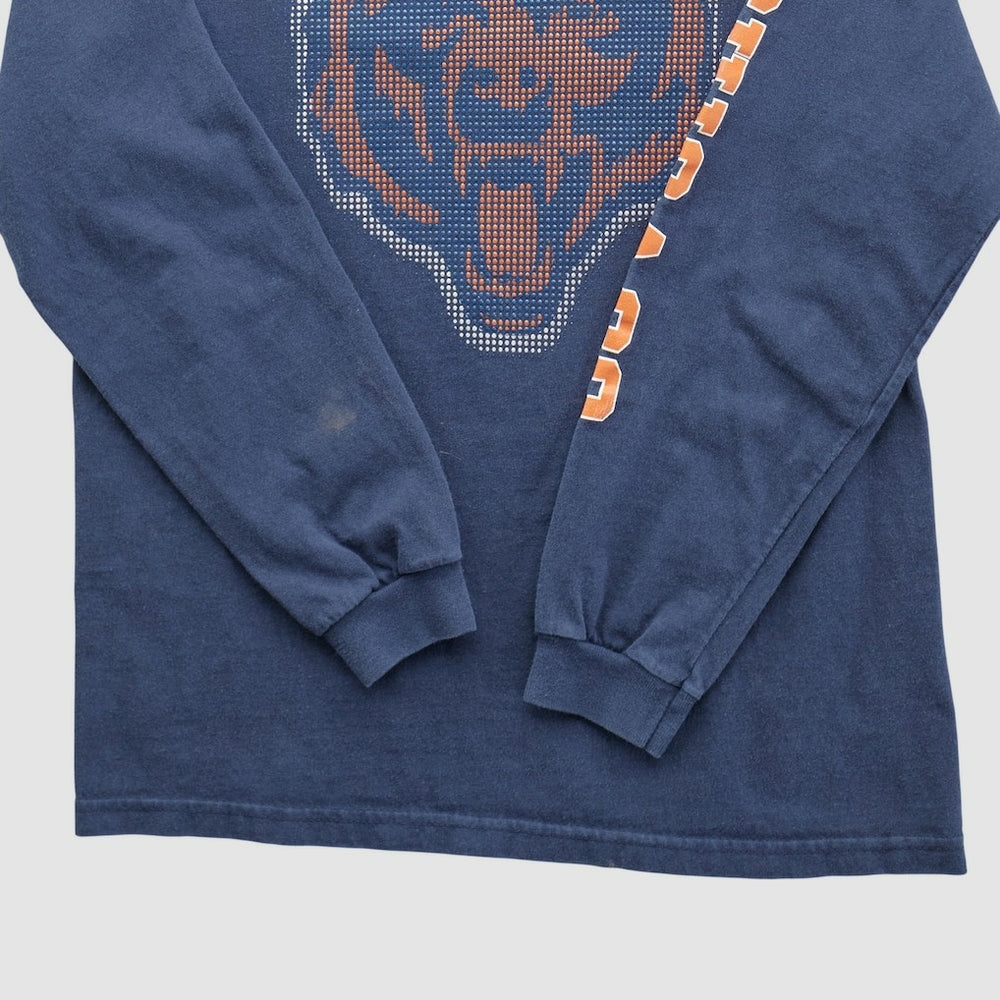 Chicago Bears NFL 2000s Long Sleeve T-shirt - Navy T-shirts