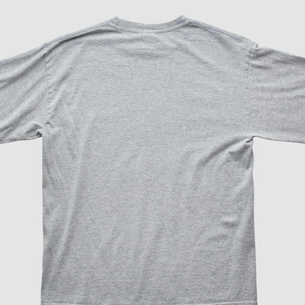 New England Patriots Reebok 2000s Long Sleeve T-shirt - Heather Gray T-shirts