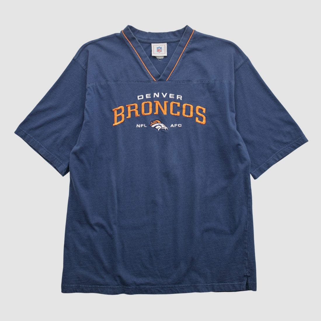 Denver Broncos NFL 2000s T-shirt - Navy Real Vintage T-shirts