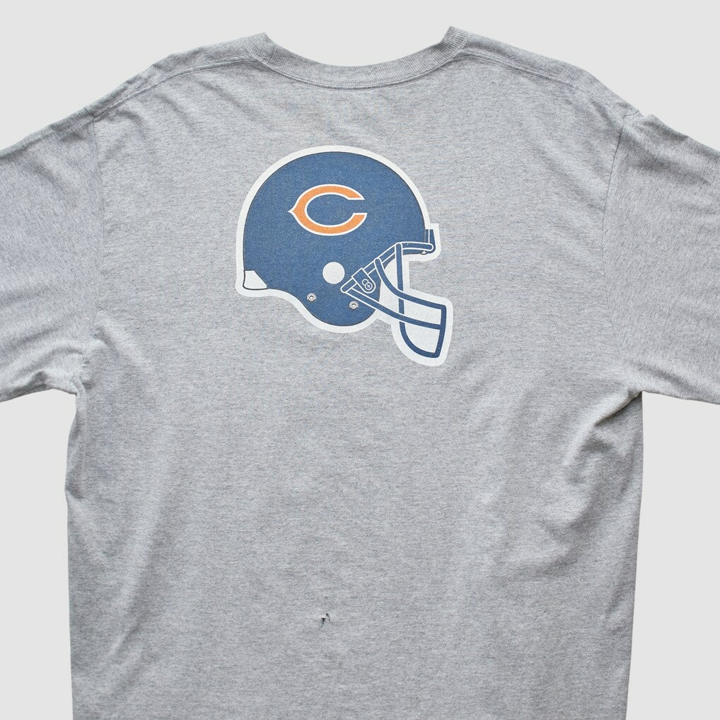 Chicago Bears Reebok 2000s Long Sleeve T-shirt - Heather Gray T-shirts