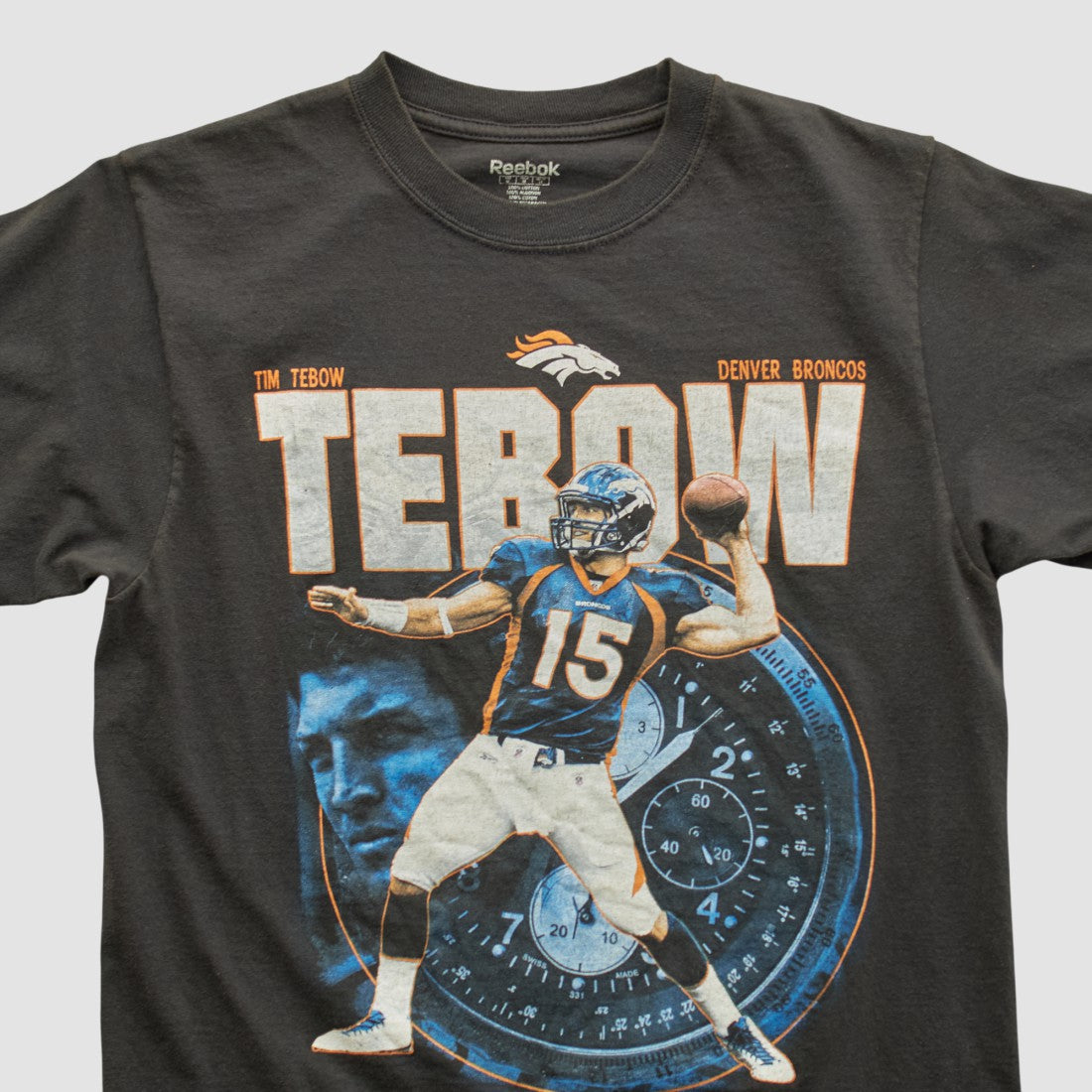 Tim Tebow Reebok 2010 T-shirt - Black T-shirts