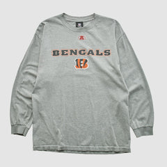 Cincinnati Bengals NFL 2010s Long Sleeve T-shirt - Heather Gray T-shirts