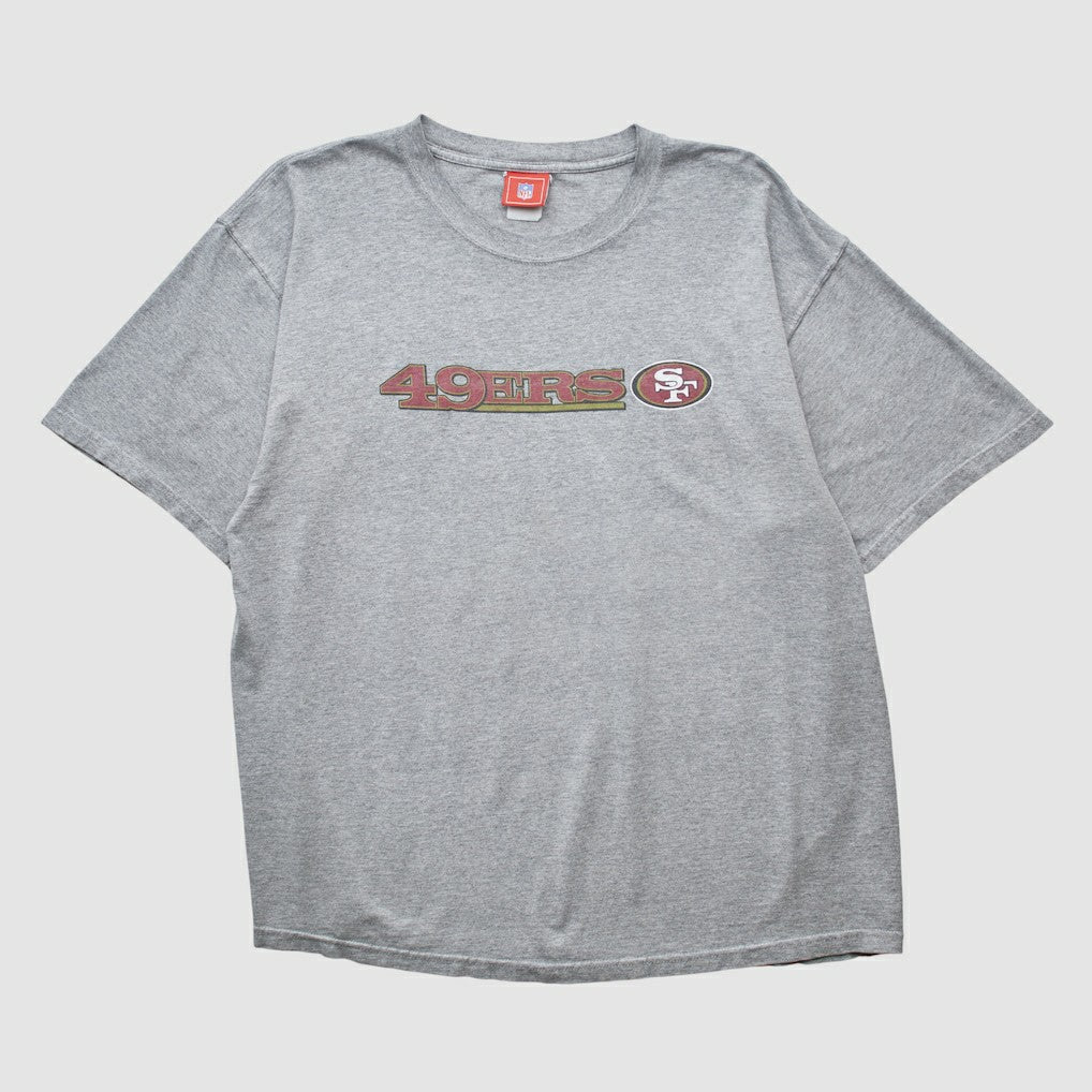 San Francisco 49ers NFL 2000s T-shirt - Heather Gray T-shirts