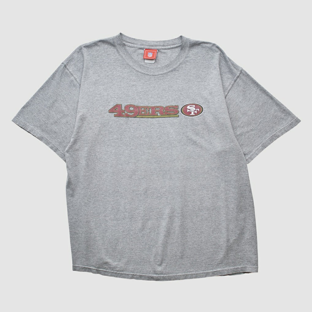 San Francisco 49ers NFL 2000s T-shirt - Heather Gray T-shirts