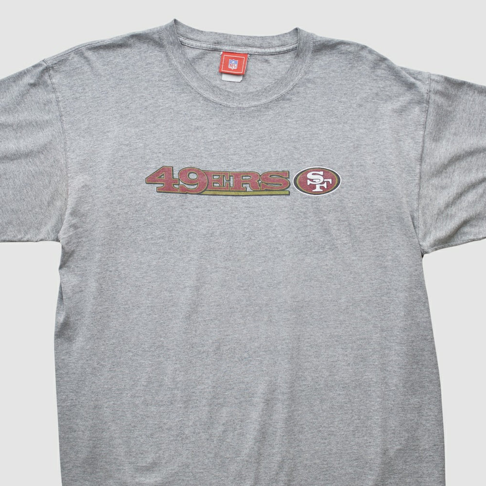 San Francisco 49ers NFL 2000s T-shirt - Heather Gray T-shirts