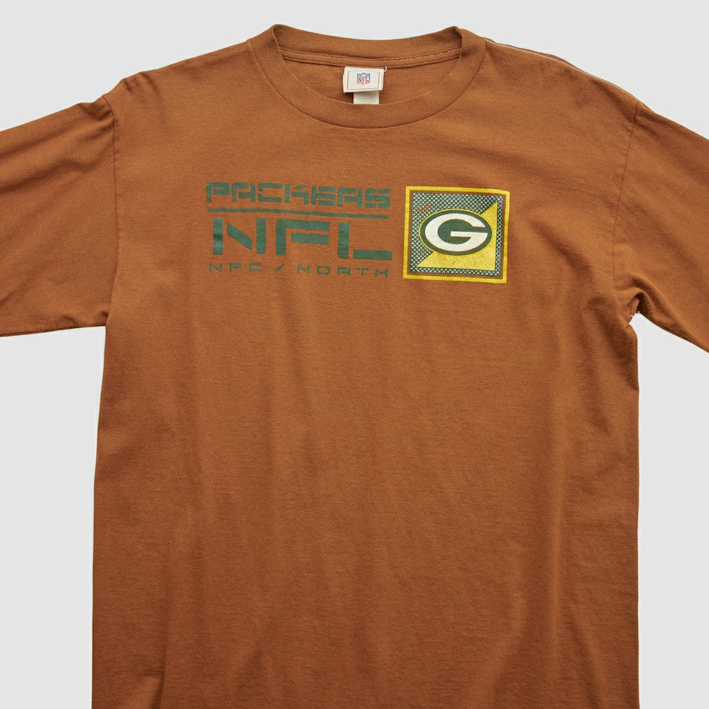 Green Bay Packers NFL 2000s Long Sleeve T-shirt - Clay T-shirts