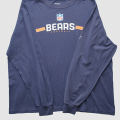 Chicago Bears Reebok 2000s Long Sleeve T-shirt - Navy T-shirts