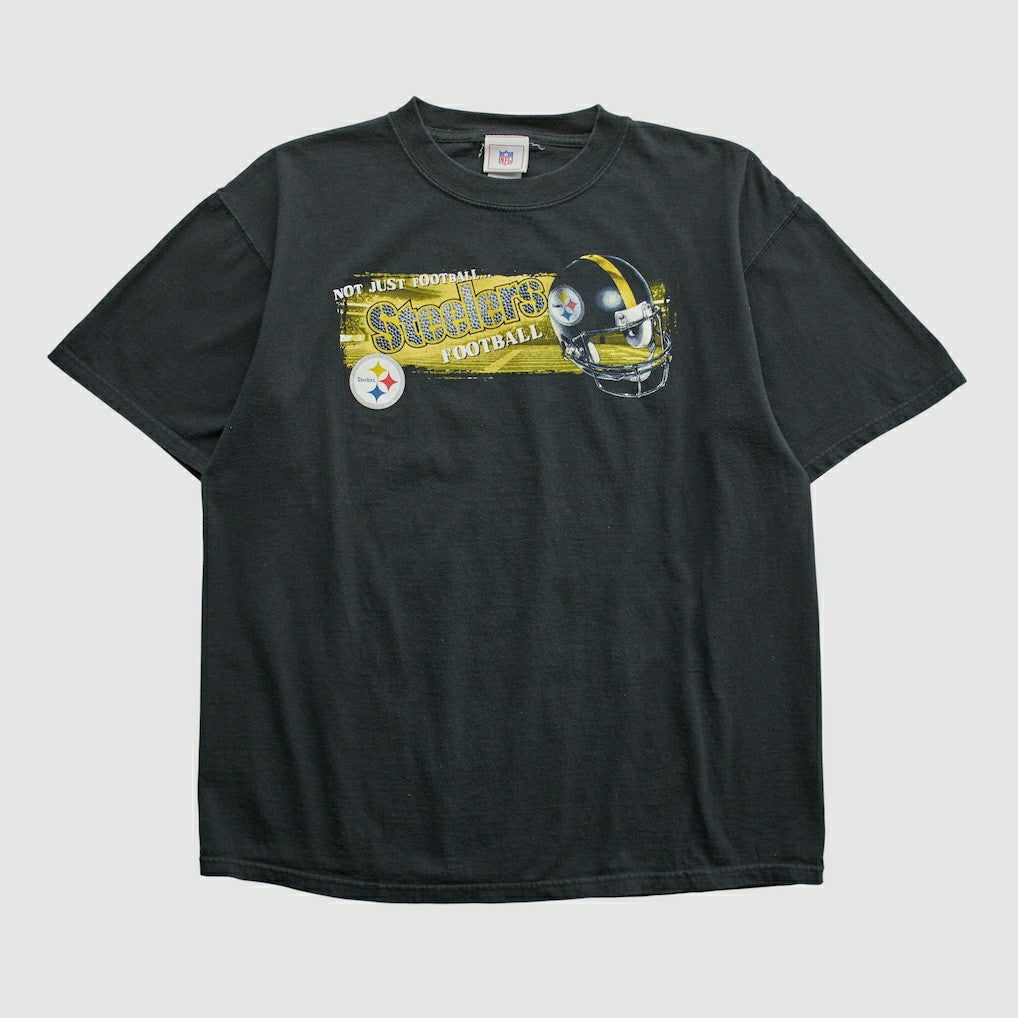 Pittsburgh Steelers NFL 2000s T-shirt - Black T-shirts