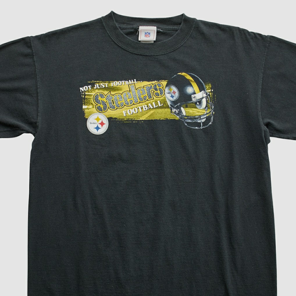 Pittsburgh Steelers NFL 2000s T-shirt - Black T-shirts
