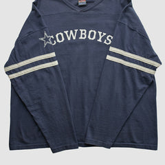 Dallas Cowboys NFL 2000s Long Sleeve T-shirt - Navy T-shirts