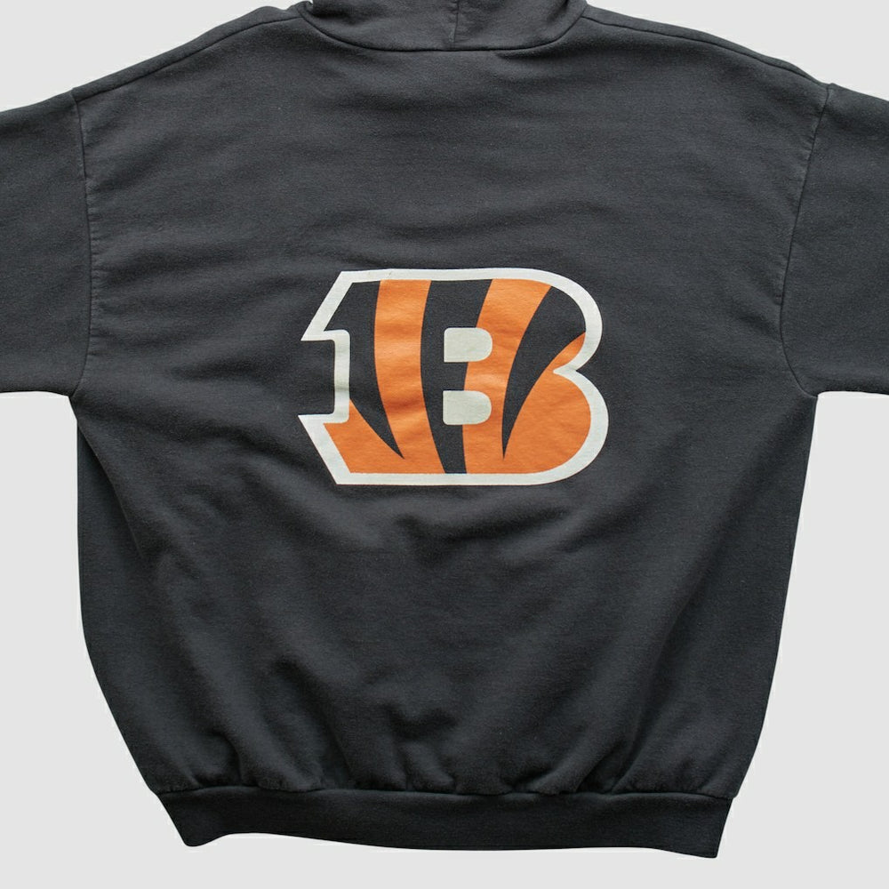 Cincinnati Bengals NFL 2000s Hooded Pullover Sweatshirt - Black Pullover