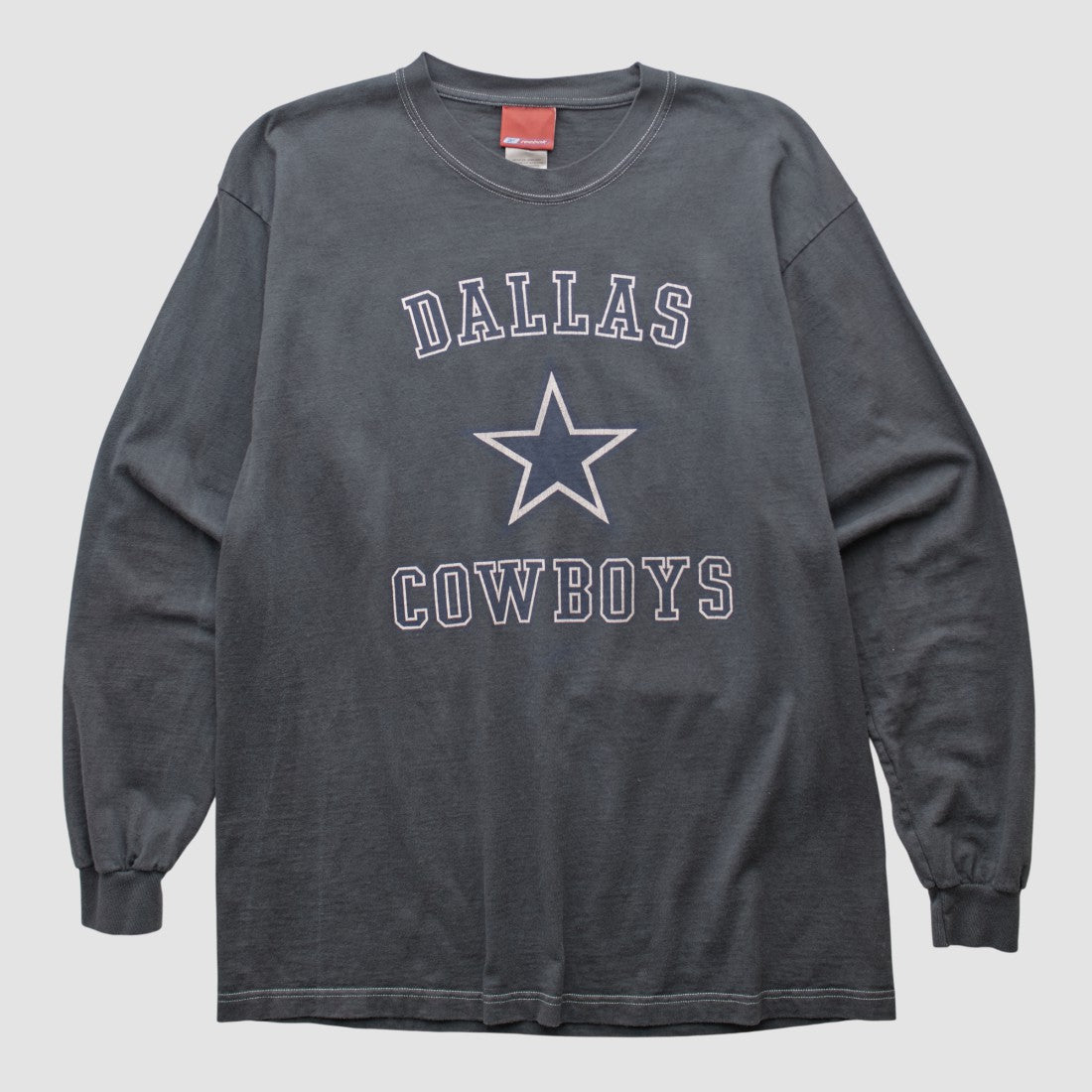 Dallas Cowboys Reebok 2000s Long Sleeve T-shirt - Charcoal T-shirts