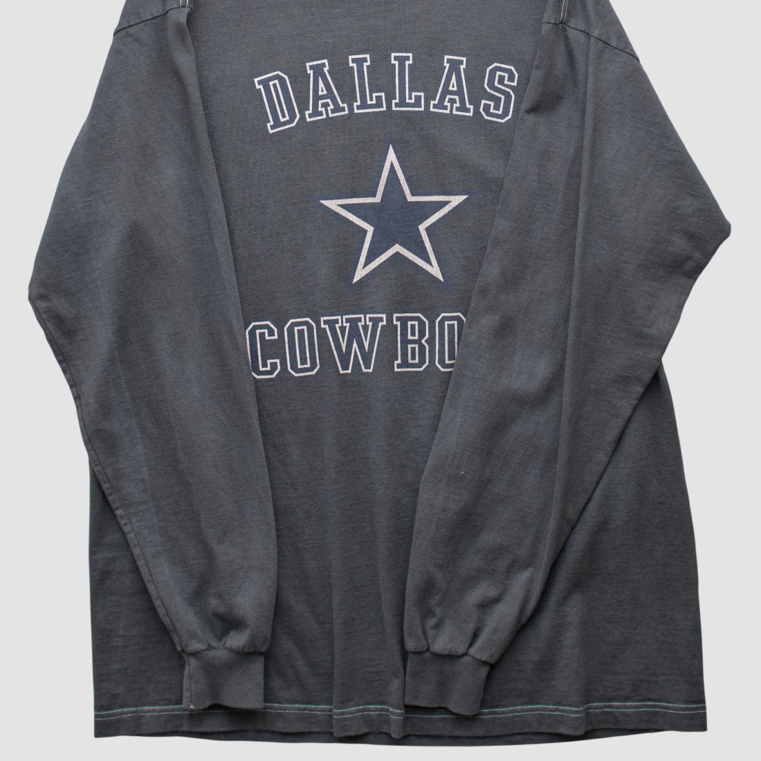 Dallas Cowboys Reebok 2000s Long Sleeve T-shirt - Charcoal T-shirts