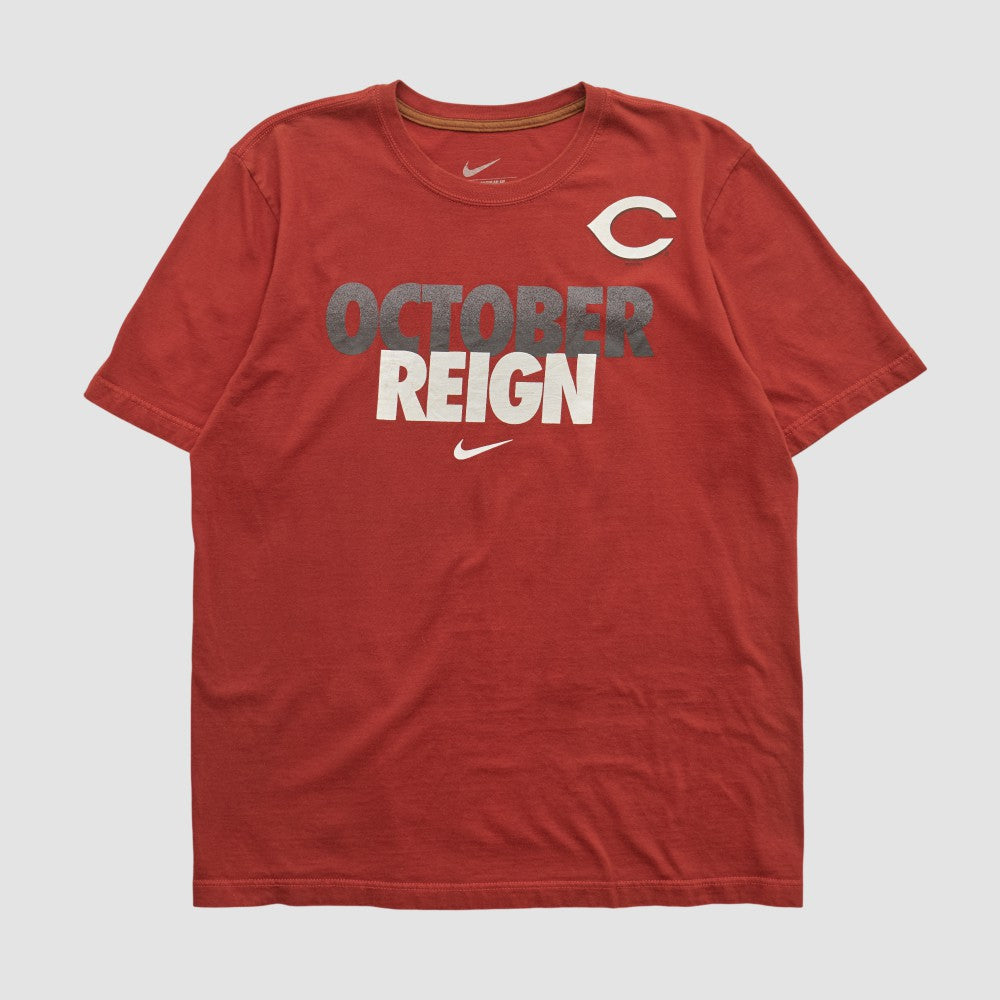Cincinnati Reds Nike 2010s T-shirt - Maroon - Vintage T-shirts