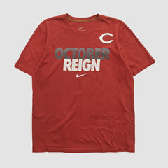 Cincinnati Reds Nike 2010s T-shirt - Maroon - Vintage T-shirts