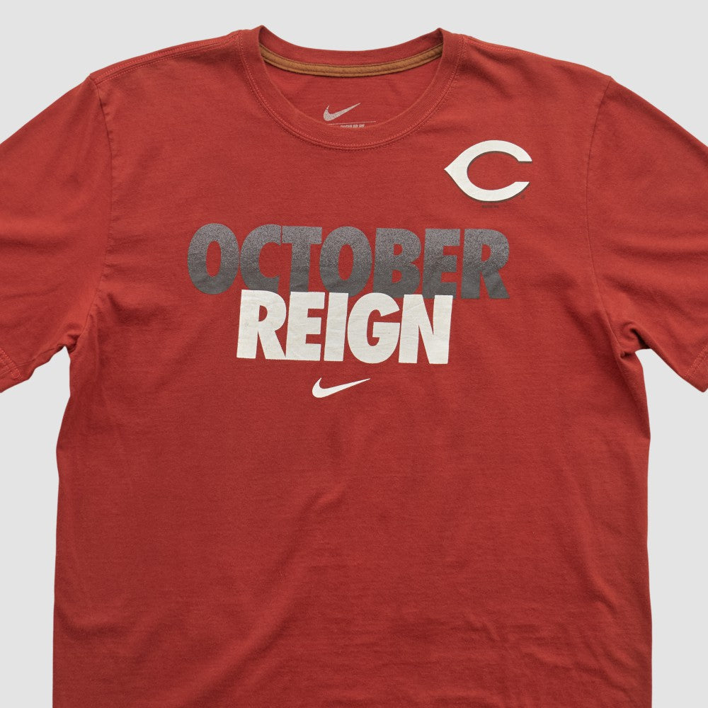Cincinnati Reds Nike 2010s T-shirt - Maroon - Vintage T-shirts