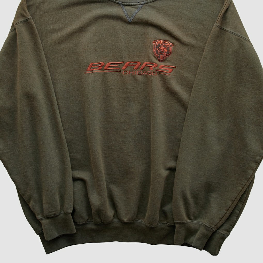 Chicago Bears 2000s Pullover Sweatshirt - Brown Pullover