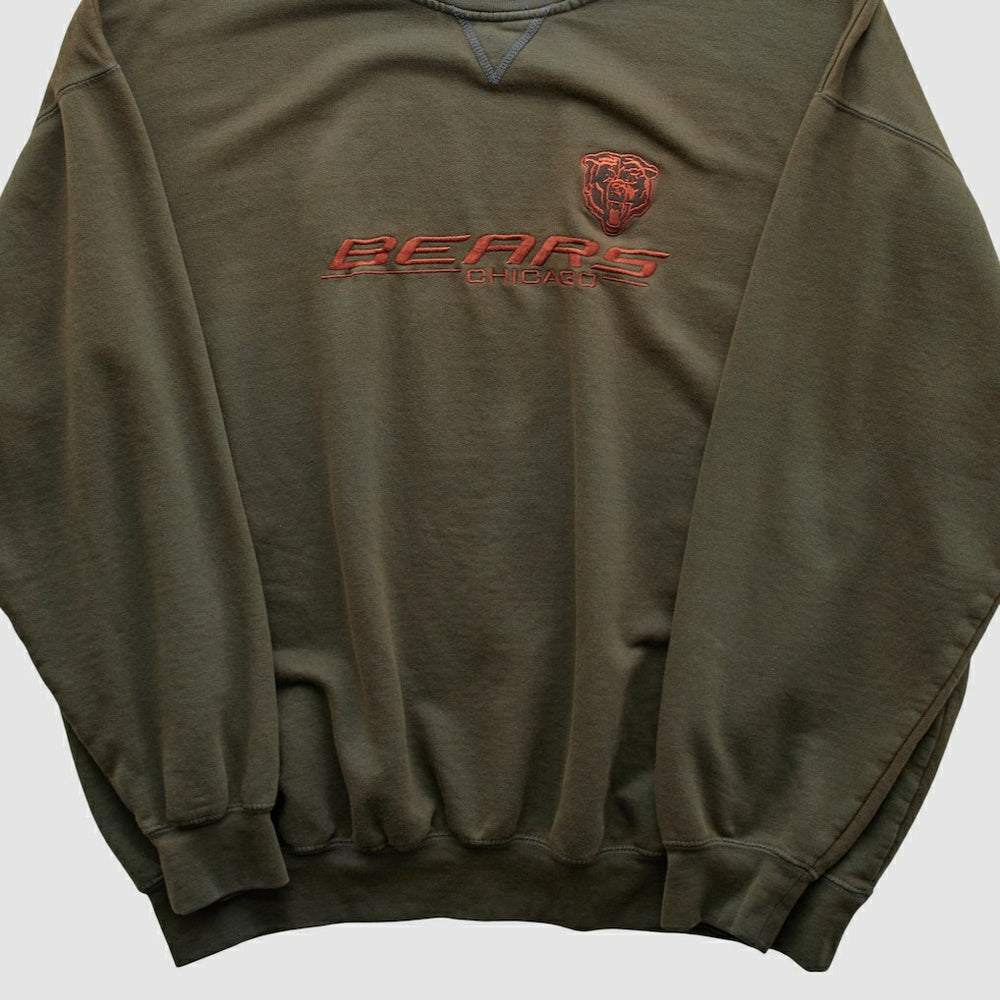 Chicago Bears 2000s Pullover Sweatshirt - Brown Pullover