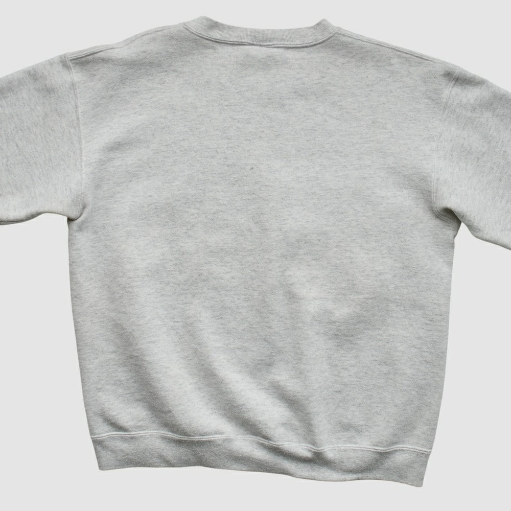 New York Giants Nutmeg Mills 90s Sweatshirt - Heather Gray Sweatshirts