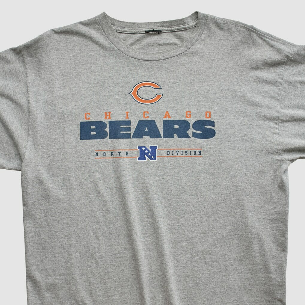 Chicago Bears 2010s Long Sleeve T-shirt - Heather Gray T-shirts