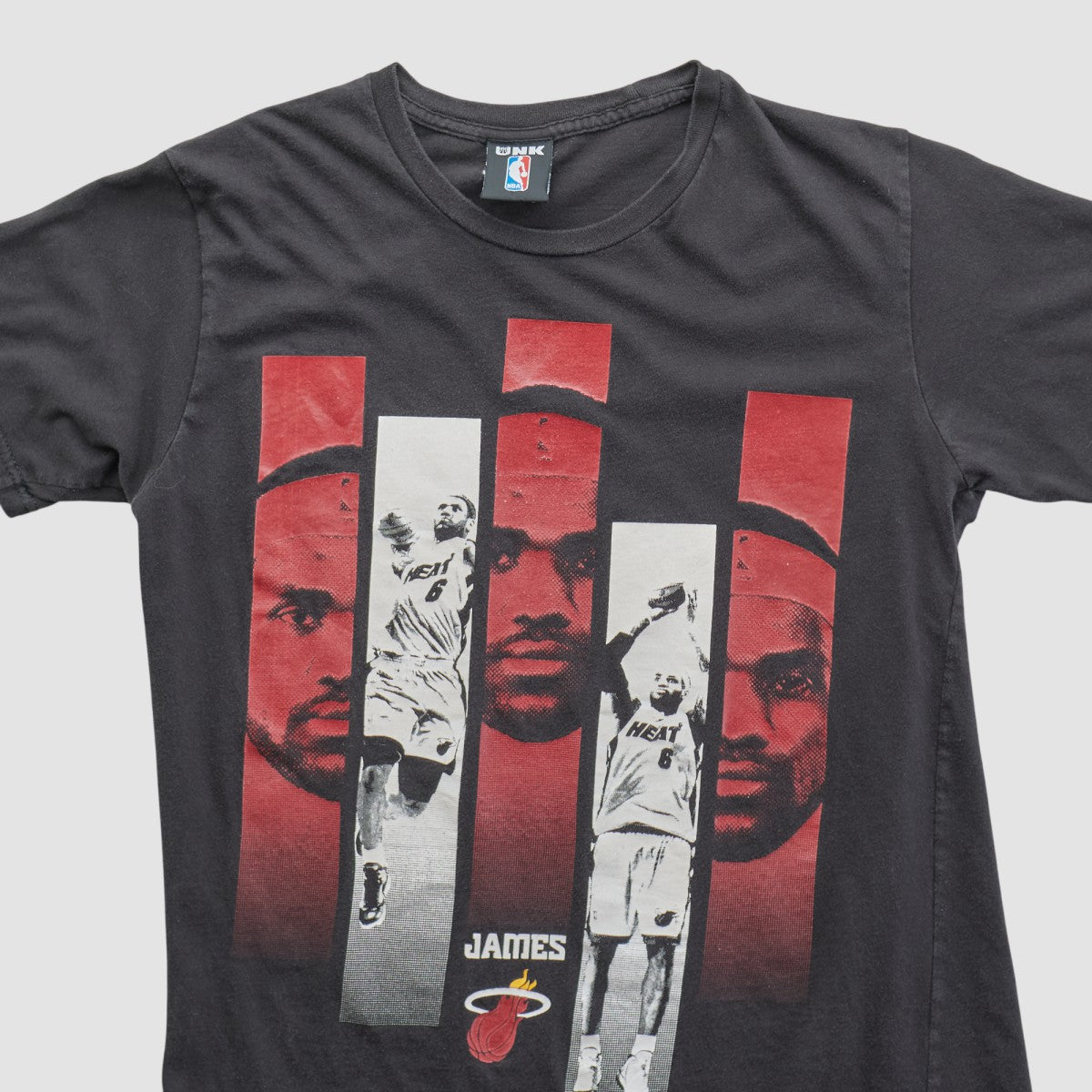 Miami Heat UNK 2010s T-shirt Black Vintage - Vintage