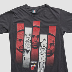 Miami Heat UNK 2010s T-shirt Black Vintage - Vintage