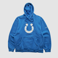 Indianapolis Colts Reebok 2000s Hooded Pullover Sweatshirt - Blue Pullover