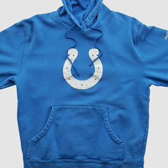 Indianapolis Colts Reebok 2000s Hooded Pullover Sweatshirt - Blue Pullover