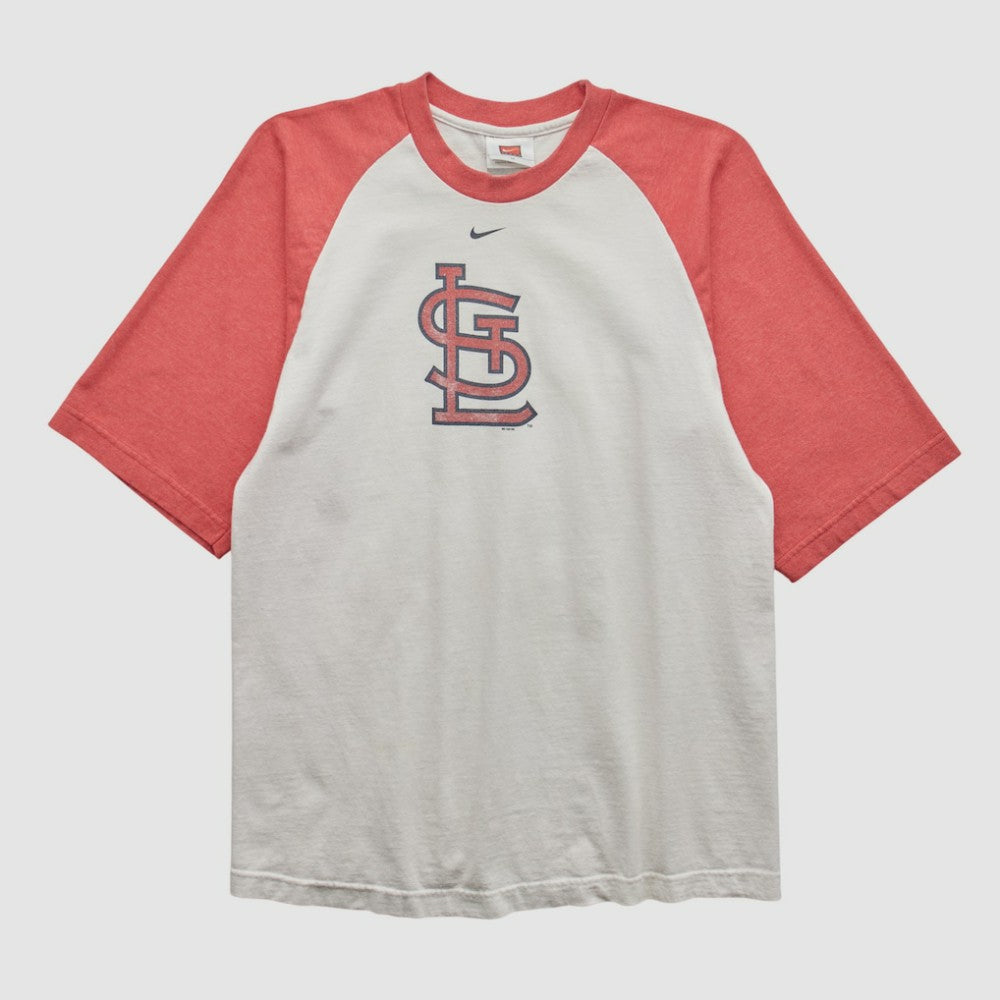 St. Louis Cardinals Nike 2000s T-shirt - White - Vintage T-shirts