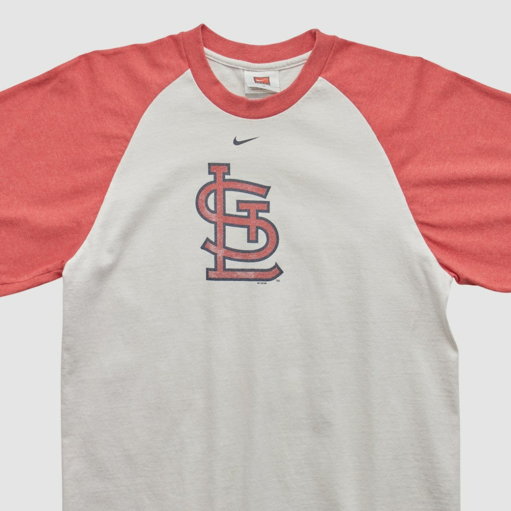 St. Louis Cardinals Nike 2000s T-shirt - White - Vintage T-shirts