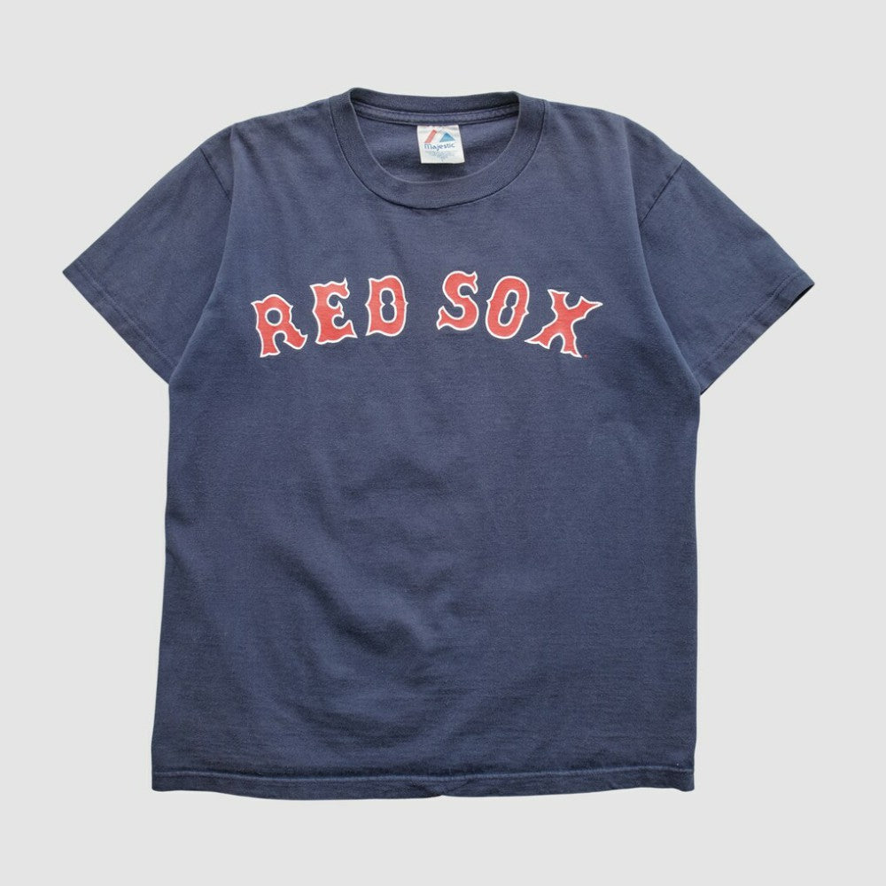 Boston Red Sox Majestic 2000s T-shirt - Navy - XVintage T-shirts