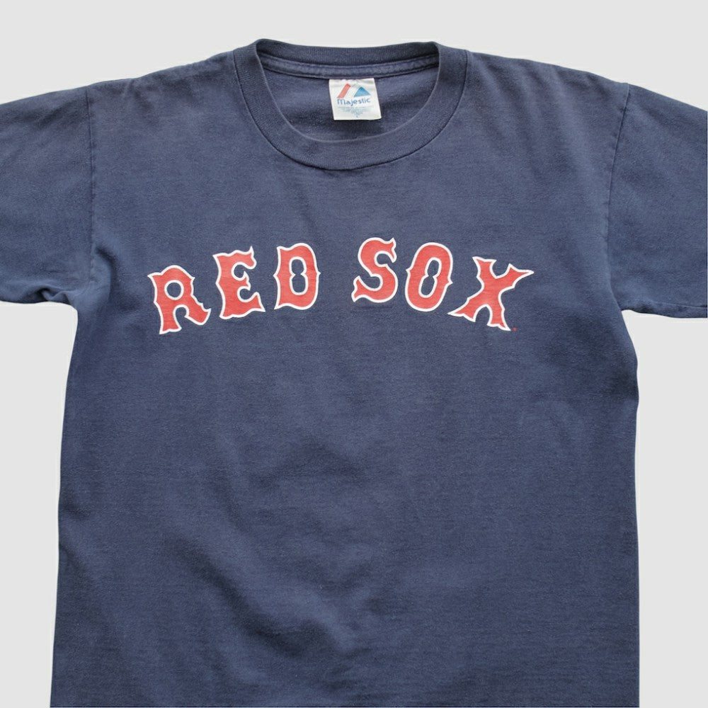 Boston Red Sox Majestic 2000s T-shirt - Navy - XVintage T-shirts
