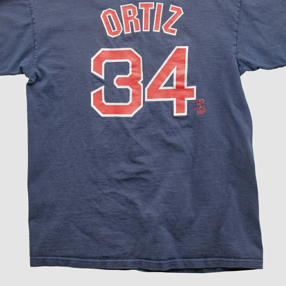 Boston Red Sox Majestic 2000s T-shirt - Navy - XVintage T-shirts
