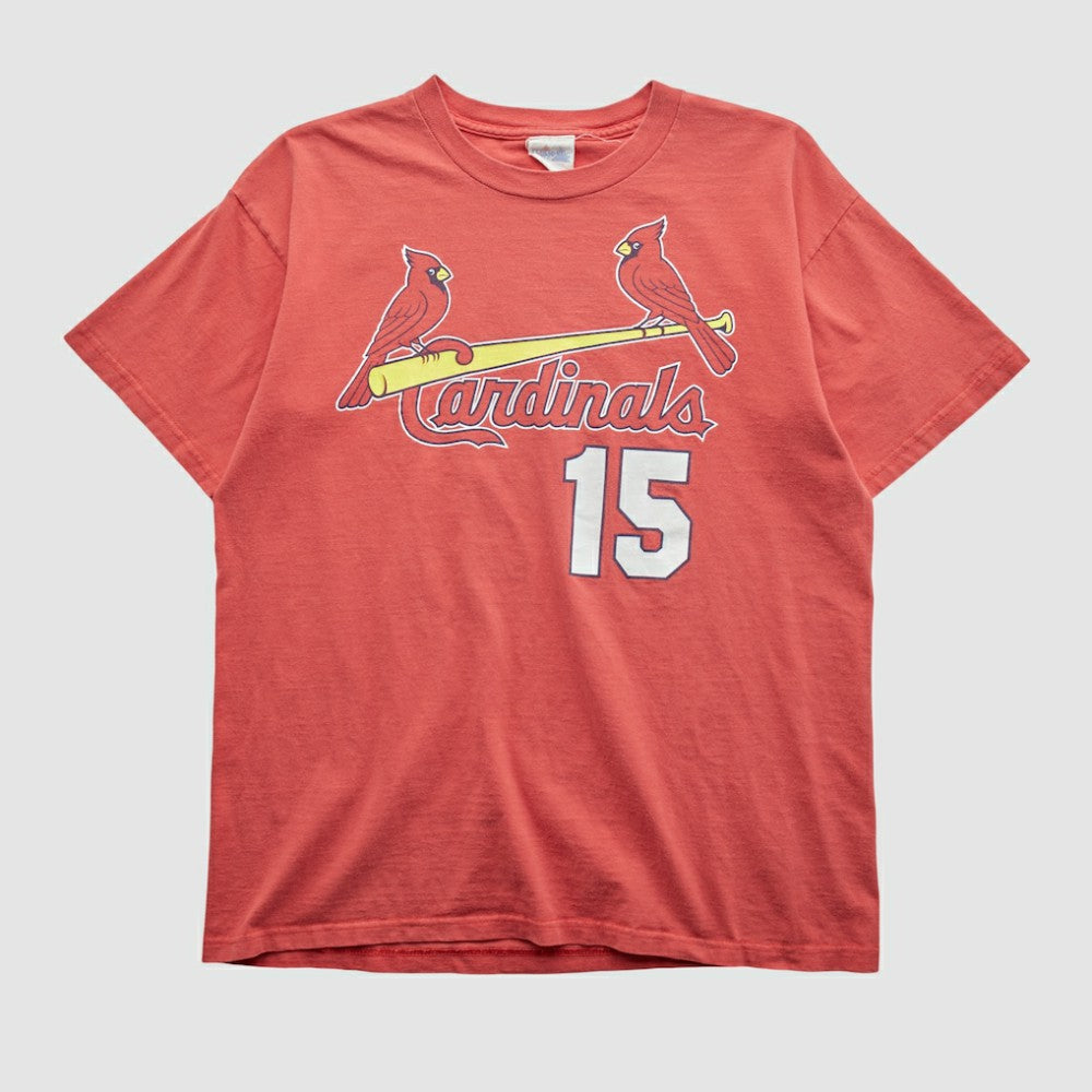 St. Louis Cardinals Majestic 2000s T-shirt - Red - Vintage T-shirts