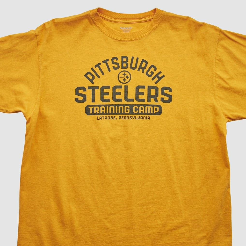 Pittsburgh Steelers Reebok 2000s T-shirt - Yellow T-shirts