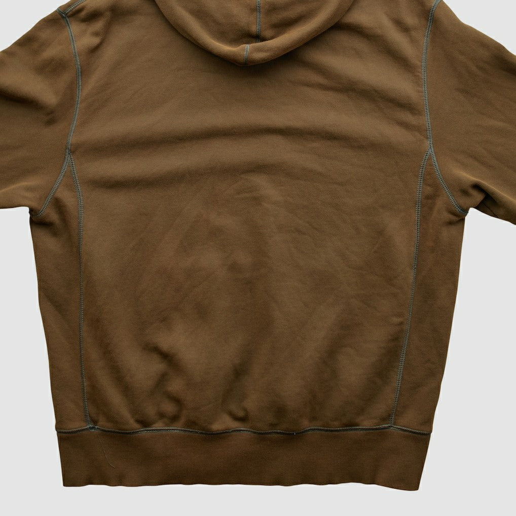 Green Bay Packers 2000s Hooded Pullover Sweatshirt - Brown Pullover