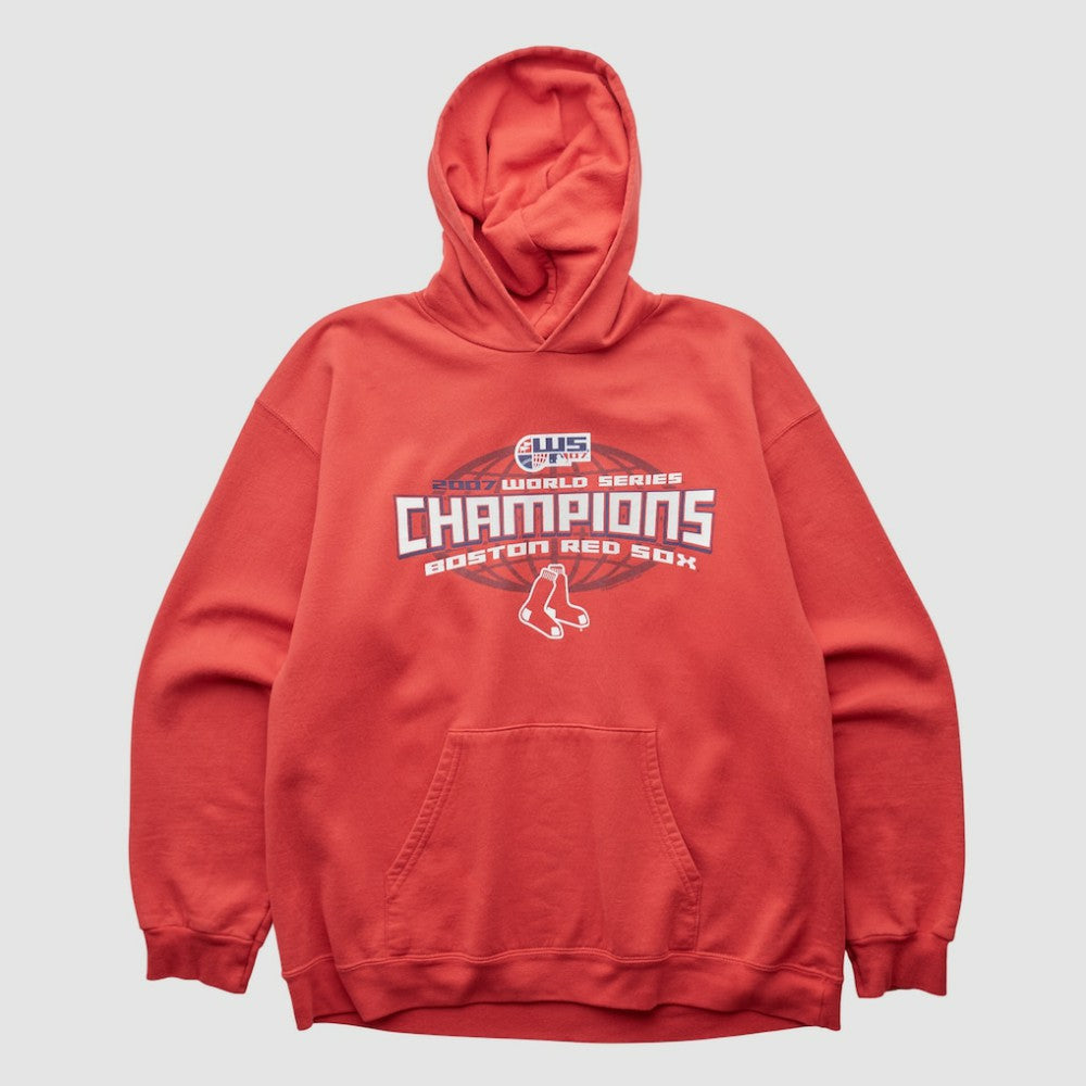 World Series CSA 2007 Hooded Pullover Sweatshirt - Red - Vintage Pullover
