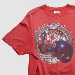 Boston Red Sox Alstyle 2004 T-shirt - Red - Vintage T-shirts