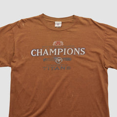 Tennessee Titans NFL 2002 Long Sleeve T-shirt - Clay T-shirts