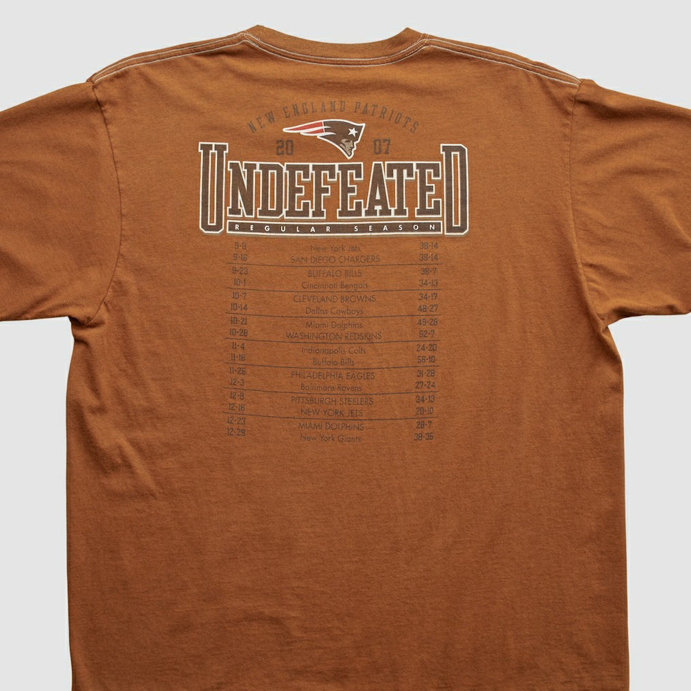New England Patriots Reebok 2007 T-shirt - Clay T-shirts