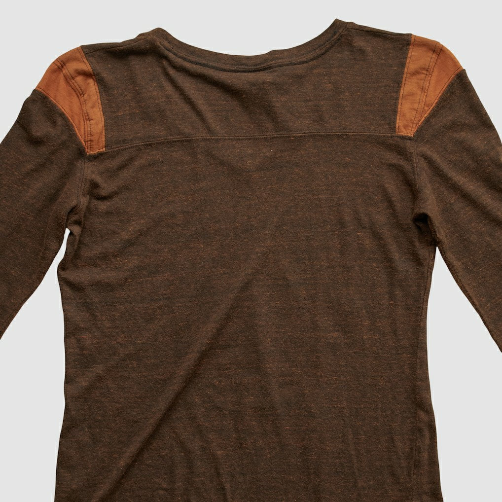 Kansas City Chiefs NFL 2010s Long Sleeve T-shirt - Brown T-shirts
