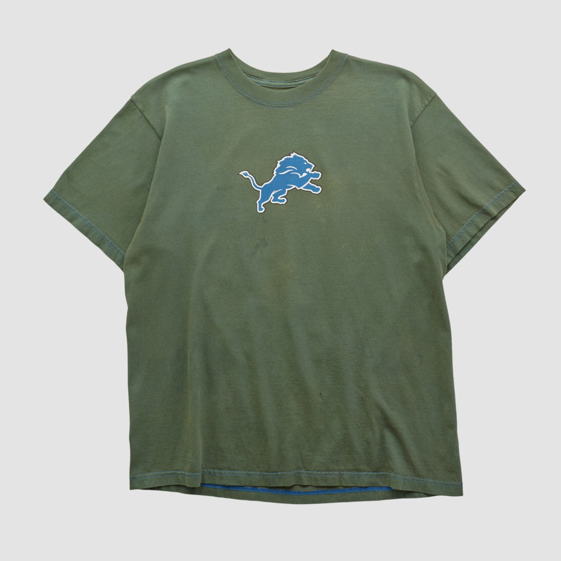 Detroit Lions Reebok 2000s T-shirt - Green T-shirts