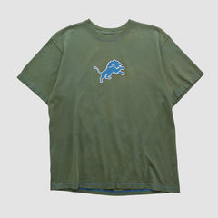 Detroit Lions Reebok 2000s T-shirt - Green T-shirts