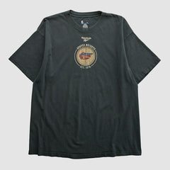 Denver Nuggets Reebok 2000s T-shirt Black Vintage - Vintage