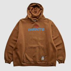 New York Giants Reebok 2000s Hooded Pullover Sweatshirt - Clay Pullover