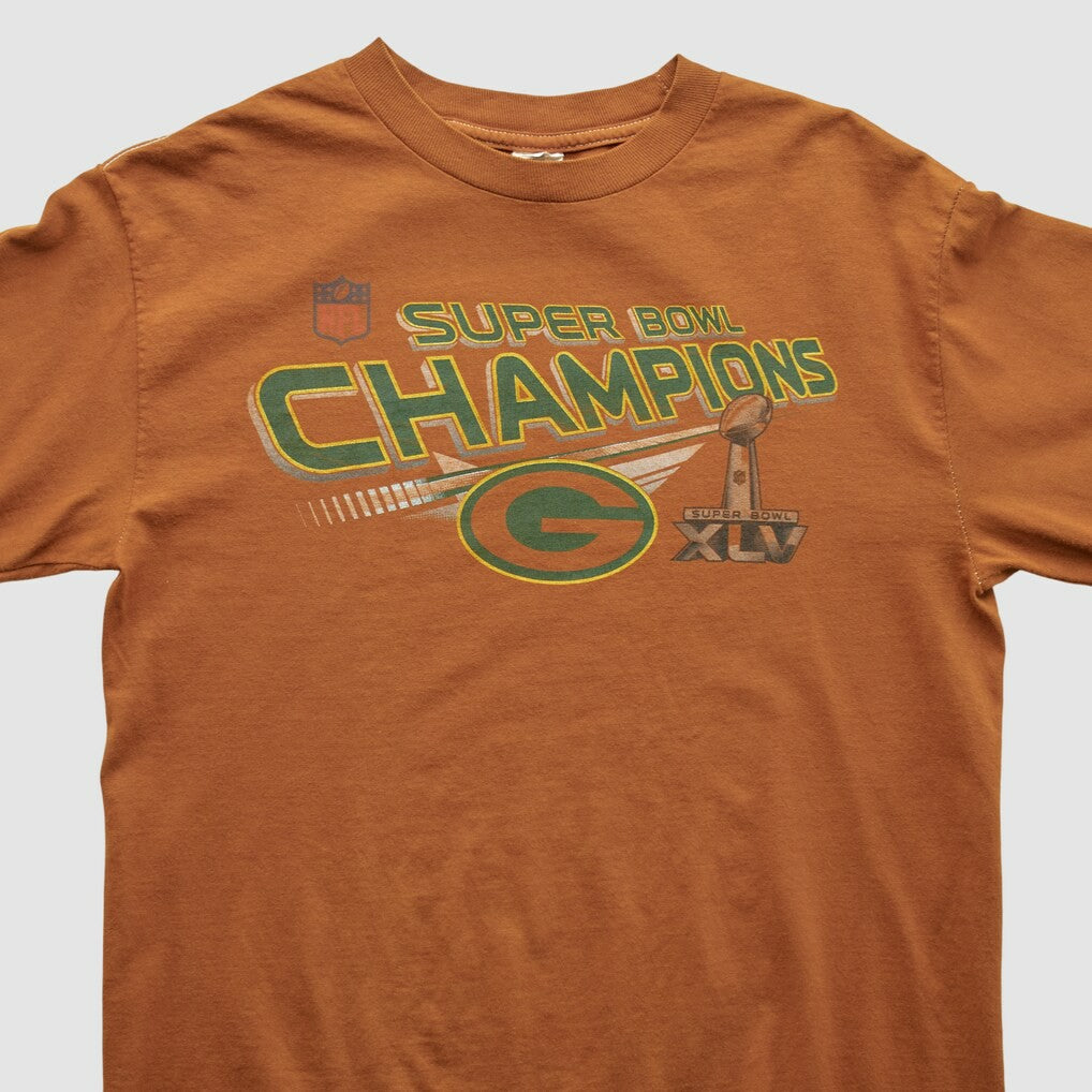 Super Bowl Champions XLV Alstyle 2011 Long Sleeve T-shirt - Clay T-shirts