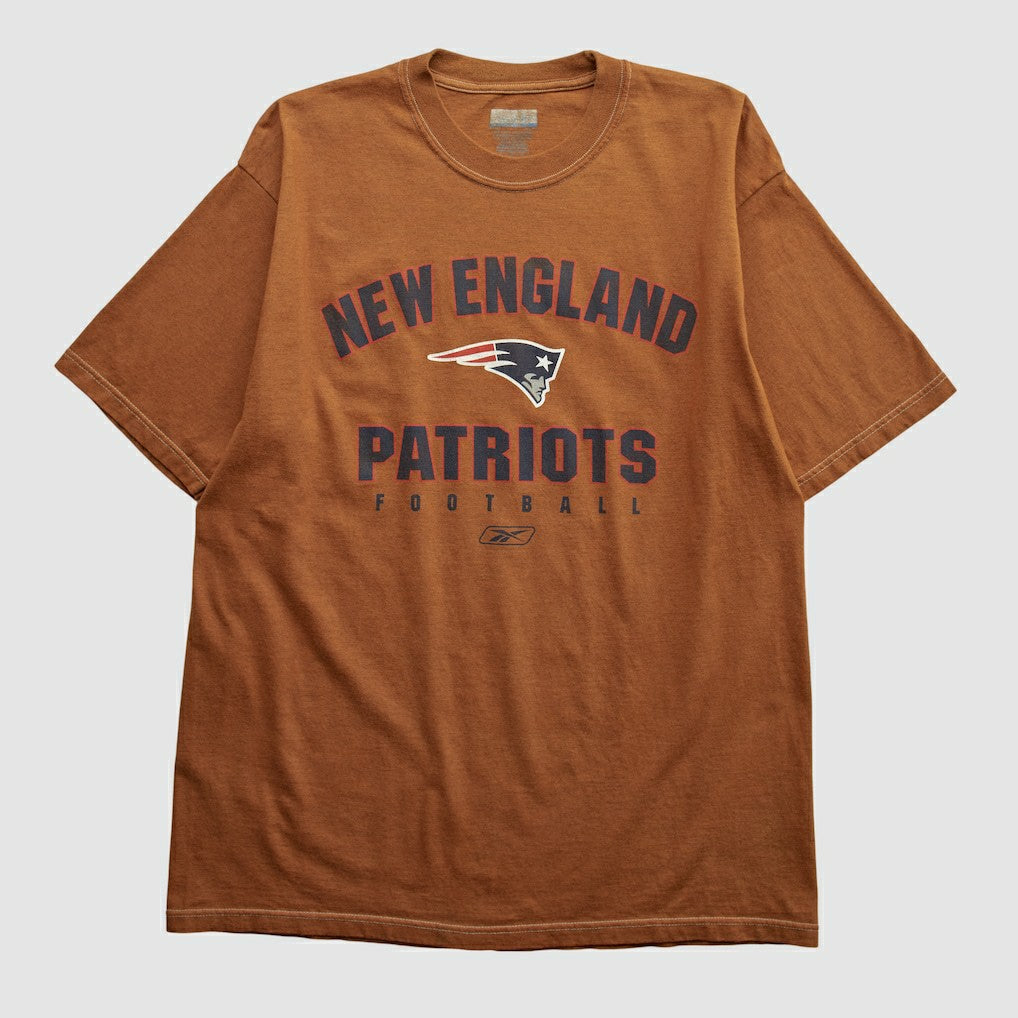New England Patriots Reebok 2000s T-shirt - Clay T-shirts
